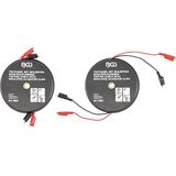 BGS 9401 - Krokodillenbek-kabelbox - Rood/Zwart - 15 Meter