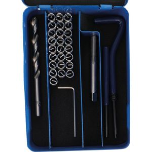 BGS - Reparatie schroefdraad - Helicoils - Komplete set - M7 x 1.0 | 29 stuks  - BGS9431