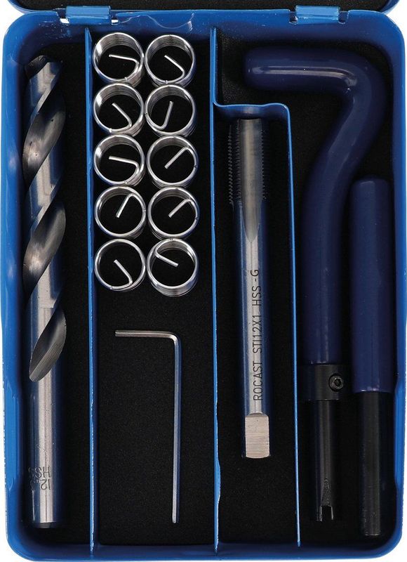 BGS Gewinde-Reparatursatz M12 x 1,0 14tlg. - 9437
