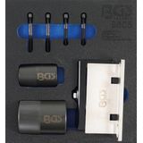 BGS - Gereedschapset - Krukas-Afdichtring - Geschikt voor Ford en Volvo - Inclusief Nokkenashouder