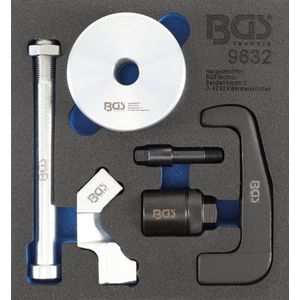 BGS 9632 | Gereedschapmodule 1/6: Injectorenuittrekker | voor Bosch CDI-injectoren | 6-dlg.