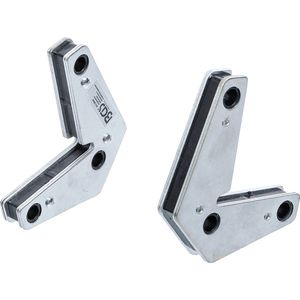BGS - Klemgereedschap - Magnetische Oppervlakken - Drievoudig Gebruik - 60° 90° 120°