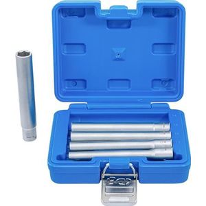 Bgs Technic - Steckschlüssel-Einsatz-Satz, Sechskant, extra tief Antrieb Innenvierkant 10 mm (3/8') sw 8 - 14 mm 5-tlg.