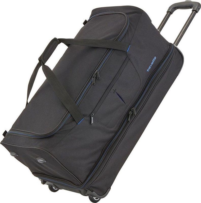 travelite Reisetasche »BASICS, verschiedene Größen und Farben«, Duffle Bag Reisegepäck Sporttasche Reisebag mit Trolleyfunktion