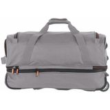 Travelite Basics Wheeled Duffle 55cm Expandable Grey/Green