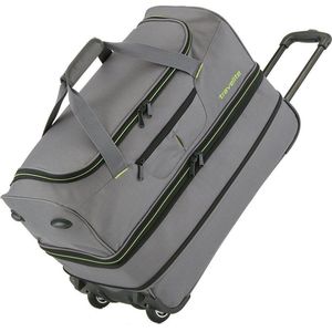 Travelite Basics Wheeled Duffle 55cm Expandable Grey/Green