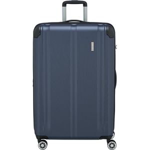 Travelite trolley City 77 cm. Expandable donkerblauw