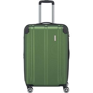 Travelite Licht, flexibel, veilig: ""City""-hardcase, groen, 073048-80