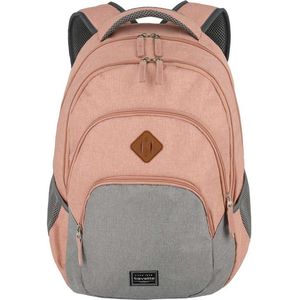 Travelite Basics Backpack Melange rose/grey backpack