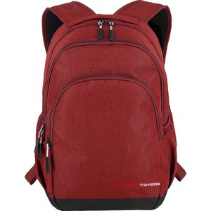 Travelite Unisex Kick Off Backpack L Bagage- Handbagage (1 stuks), rood, Rucksack L (45 cm/22 Liter), bagage