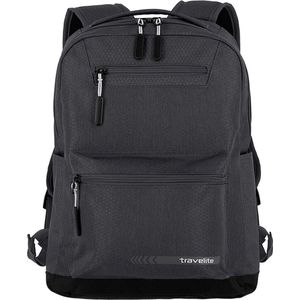 Travelite Unisex Kick Off Backpack M Bagage- Handbagage (1 stuks), D'antraciet, Rucksack M (40 cm/17 Liter), bagage