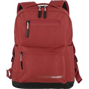 Travelite Unisex Kick Off Backpack M Bagage- Handbagage (1 stuks), rood, Rucksack M (40 cm/17 Liter), bagage