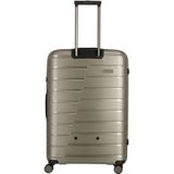 Travelite Vliegbasis 4-wielige trolley 77 cm champagner