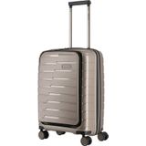 Travelite Air Base 4 wielen Cabinewagen 55 cm Laptop compartiment champagner