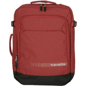 Travelite rugzak Kick Off Cabin Size rood