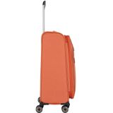 Travelite Miigo 4 Wheel Trolley M Expandable copper/chutney Zachte koffer