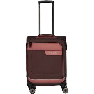 Travelite Handbagage zachte koffer / Trolley / Reiskoffer - Viia - 55 cm - Roze