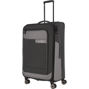 Travelite - Trolley + Koffer Viia 4w Trolley L Koffer & Trolleys 1 ct Grau (119.99 € / 1 ct)
