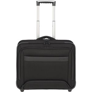 Travelite Meet 2-Wiel Business Trolley RFID 38 cm Laptopcompartiment schwarz