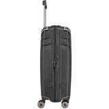 travelite Hartschalen-Trolley »ELVAA, verschiedene Größen und Farben«, 4 Rollen, Hartschallenkoffer Reisegepäck TSA Schloss mit Blindenschrift