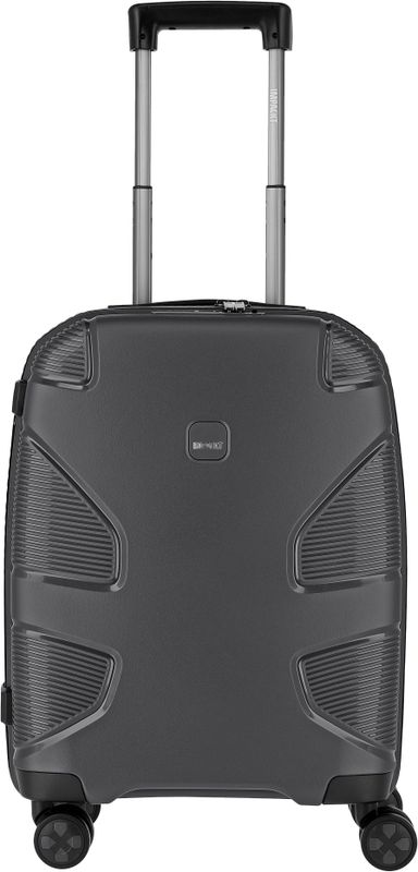 IMPACKT IP1 Koffer S, 4-Rollen mit USB-Port Lava black