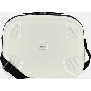 IMPACKT IP1 handbagage, cosmeticakoffer van gerecycled materiaal, duurzame beautycase met bevestigingsfunctie; 40 cm, 1,5 kg, 22 liter, wit (polar white), Handgepäck, cosmeticakoffer