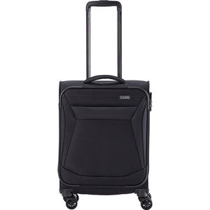 Travelite Chios Zachte handbagage met 4 wielen, eenheidsmaat, zwart, eenheidsmaat, zwart., Zachte bagage met 4 wielen
