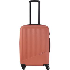 Travelite Bali 4 Wiel Trolley M coral Harde Koffer