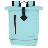 Travelite Basics Roll-up rugzak dekzeil, aqua, 19 Liter, Casual