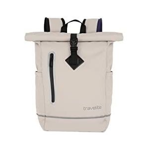 Travelite Basics Rugzak met wieltjes, uniseks, 1 stuk, Beige, Casual