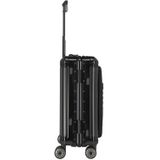 Next 4-wiel trolley S 15"" frontpocket zwart