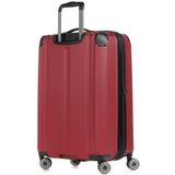 travelite Licht, flexibel, veilig: Urban hardcase koffer voor vakantie en zaken (ook met voorvak) kofferset (L/M/S), rood, kofferset, 3-delig, rood, kofferset, set, Rood, 3-delige kofferset