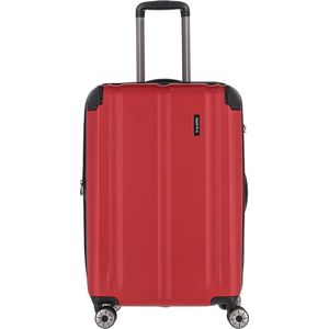 Travelite City Trolley M 4R 68cm erweiterbar Rot