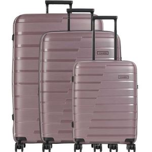 Travelite Harde Koffer / Trolley / Reiskoffer - 77 cm (Extra Large) - Air Base - Paars