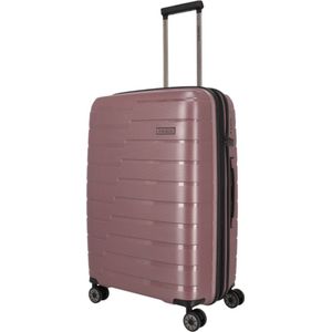 Travelite Air Base 4 Wiel Trolley M Expandable lila Harde Koffer