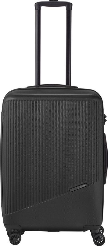 travelite Bali Harde koffer met 4 wielen, eenheidsmaat, zwart., Harde koffer met 4 wielen