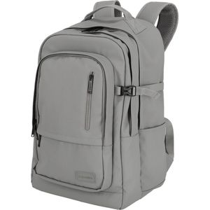 Travelite Basics Backpack Water-repellent light grey backpack