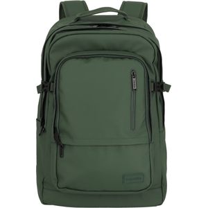 travelite Freizeitrucksack "BASICS Rucksack Plane", Schulrucksack Arbeitsrucksack Reiserucksack mit 15,6 Zoll Laptopfach