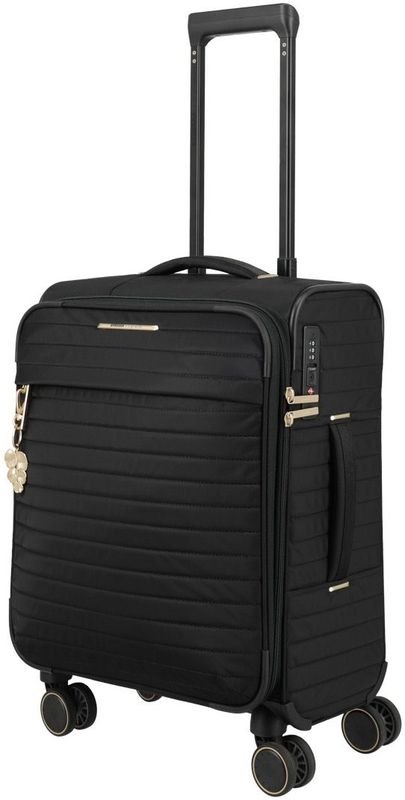 Travelite BARBARA STEPP Trolley S erweiterbar Schwarz