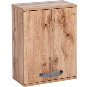 Schildmeyer Milan hangkast 134884, eiken landhuisdecoratie, 40,3 x 20 x 54,5 cm