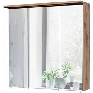 Schildmeyer Milan Nora 134892 spiegelkast eiken landhuis 70,5 x 16 x 72,5 cm