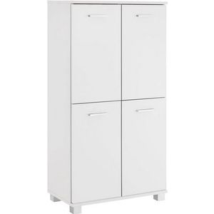 Schildmeyer Lumo Highboard 135278, houtmateriaal, wit, 116,9 x 59,8 x 32,6 cm