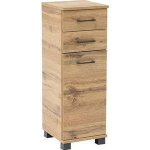 Schildmeyer Nora Highboard 144933, eiken landhuisdecoratie, 30,3 x 32,6 x 88,6 cm (B/D/H)