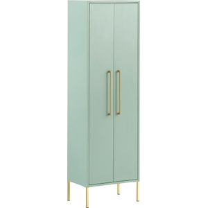 Schildmeyer Kent Wastafelonderkast 151133, bosgroen/goud, 65,3 x 33,1 x 63,3 cm