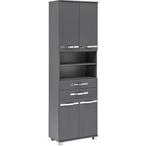 Schildmeyer Diana 701659 hoge kast 60 cm antraciet