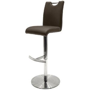 MCA furniture Bistrostuhl »ALESI«, mit Rückenlehne, 360° drehbar, Sitzhöhe einstellbar von 56-81 cm