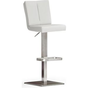 Barhocker  ¦ weiß ¦ Maße (cm): B: 40 H: 89 T: 53.0 Polstermöbel > Hocker > Barhocker - Möbel Kraft