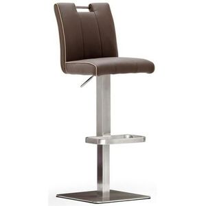 Barhocker  ¦ braun ¦ Maße (cm): B: 40 H: 89 T: 51.0 Polstermöbel > Hocker > Barhocker - Möbel Kraft