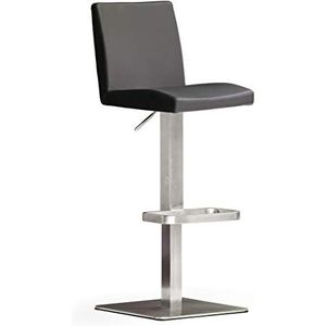 Barhocker Leder  ¦ schwarz ¦ Maße (cm): B: 40 H: 85 T: 52.0 Polstermöbel > Hocker > Barhocker - Möbel Kraft