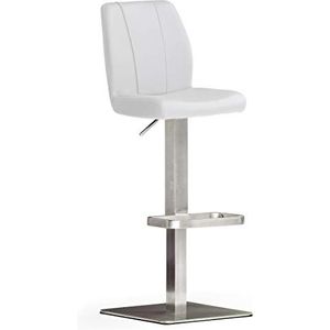 Barhocker  ¦ weiß ¦ Maße (cm): B: 41 H: 89 T: 52.0 Polstermöbel > Hocker > Barhocker - Möbel Kraft